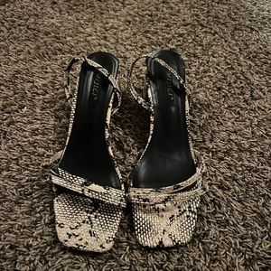 Snake Skin Heels